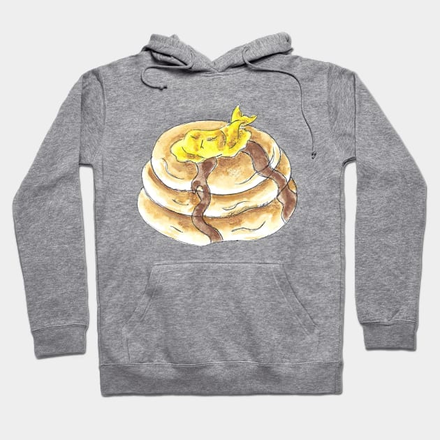 Fisherman's Breakfast Hoodie by KristenOKeefeArt